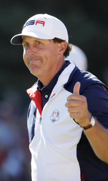 Column: Plenty for Mickelson to celebrate in Ryder Cup win
